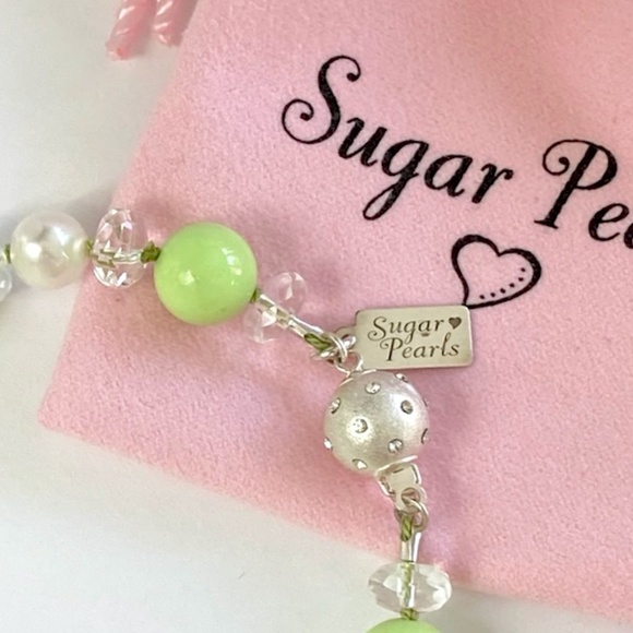 Green Turquoise, Pearl & Quartz Bracelet - Picture 4 of 5